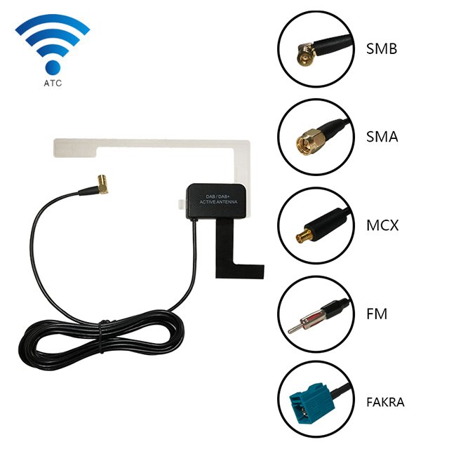 High quality Active Fm Antenna Car Radio Antenna Dab Antenna