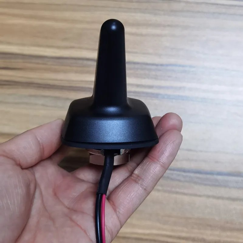 Shark Fin Car Roof Mount AM FM Radio Short Stubby Antenna Navigation