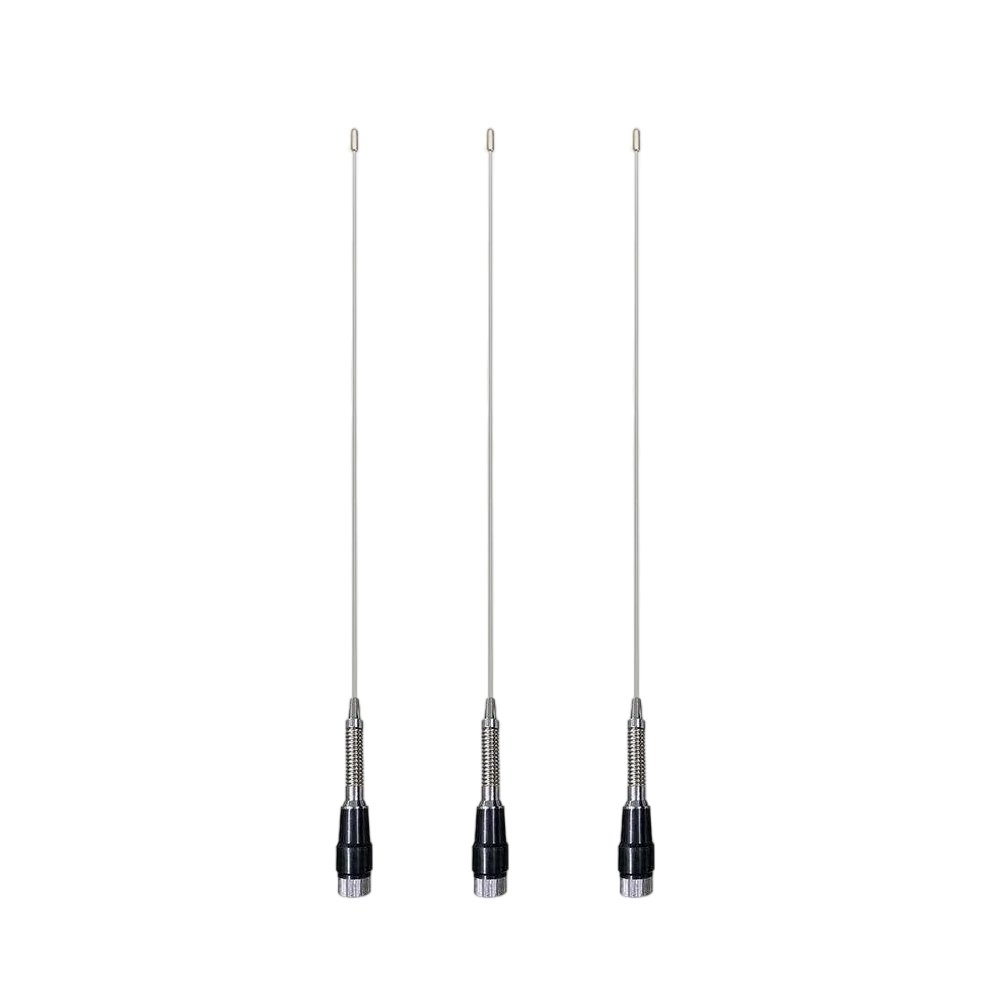 VHF M150-GSA 136-174Mhz High Gain Long Ran Stainless Steel Whip Antenna Ham Mobile Car Radio Antenna