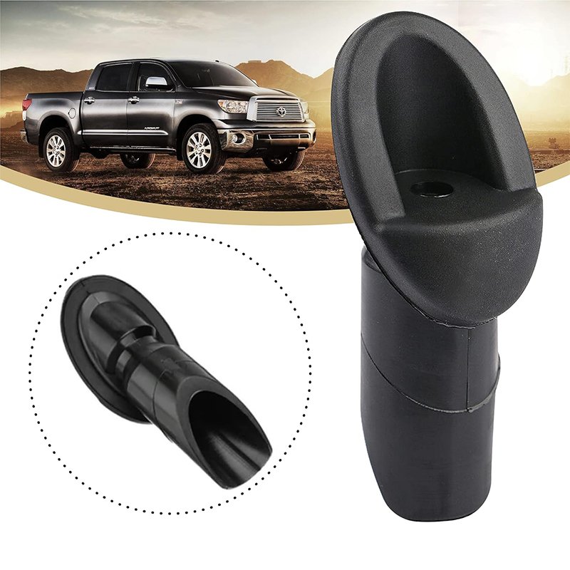 Auto Antenna Ornament Car Black Antenna Base Mount Compatible with 2007-2013 Toyota Tundra