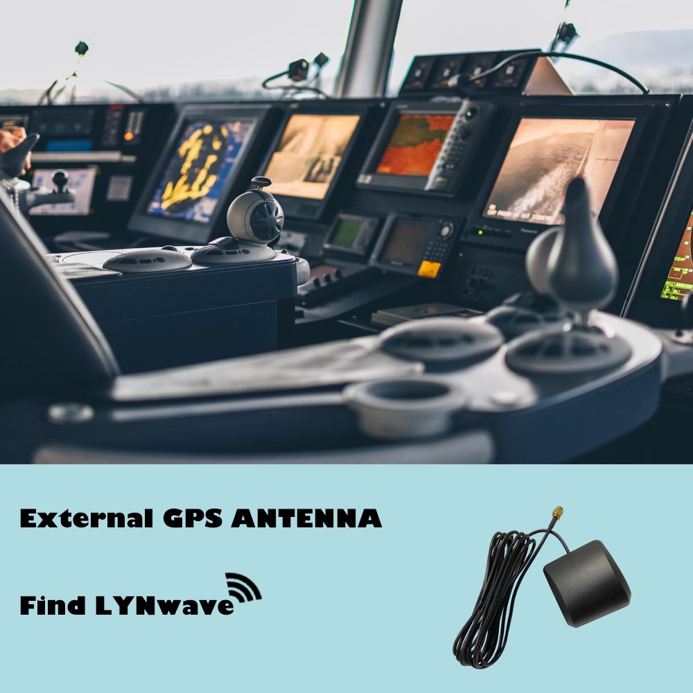 IP65 Waterproof GNSS Active GPS Antenna for Cars w/ 32dB LNA