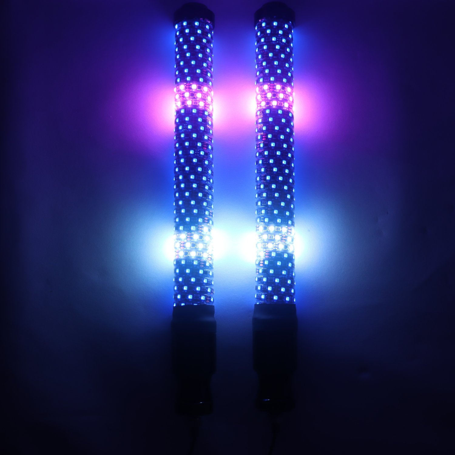 APP Remote Control Brake Turn RGB Flashing Car Led Antenna Light Can Am X3 Maverick 1FT 2FT 3FT Hyper Fat Led Whip Lights