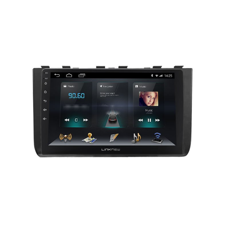 LINKNEW F10 Android 8.1 Screen Car Radio DVD Player GPS Navigation for Hyundai Creta 2 IX25 2021