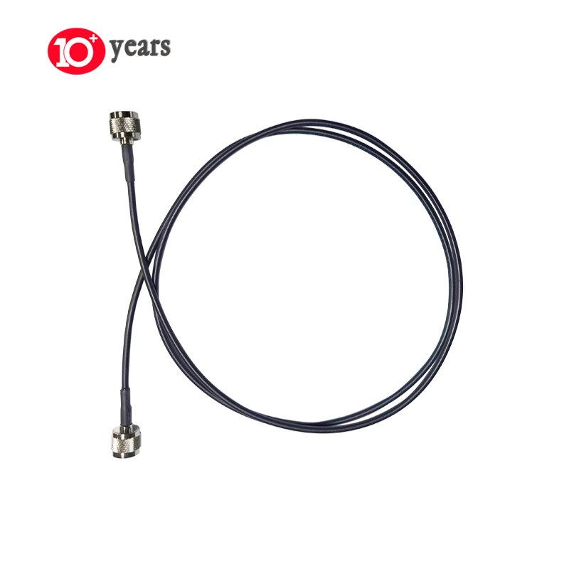 High Quality Low Loss N Male to N Male Coaxial Extension Cable RG 58 or LMR 200 for GPS Antenna Manufacturer's Price