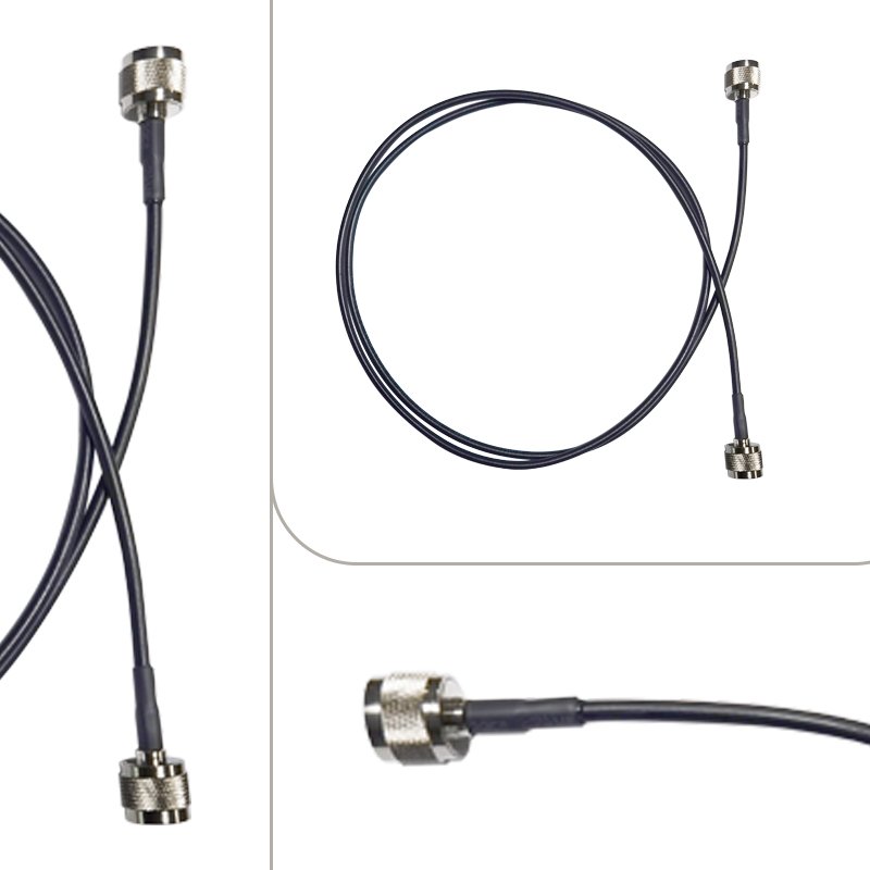 High Quality Low Loss N Male to N Male Coaxial Extension Cable RG 58 or LMR 200 for GPS Antenna Manufacturer's Price
