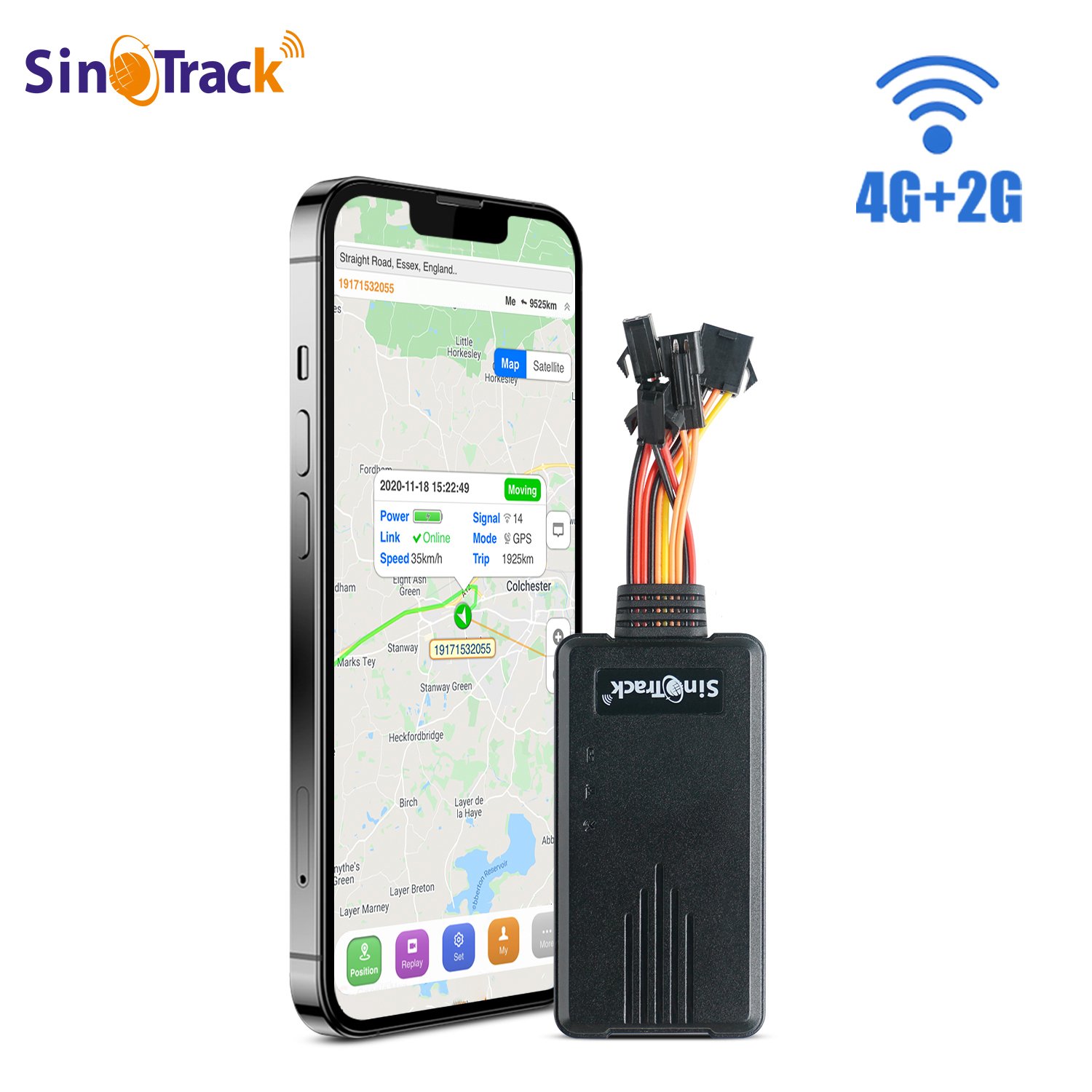Lowest Cost Wholesale SinoTrack ST906L SOS Alarm Voice Listening Smart Mini Cars Vehicles GPS Tracker 4G