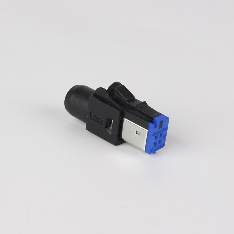 LVDS PA66 Antenna Connector Electrical Housing Wire Harness Car Audio Video Connector Automotive Plug