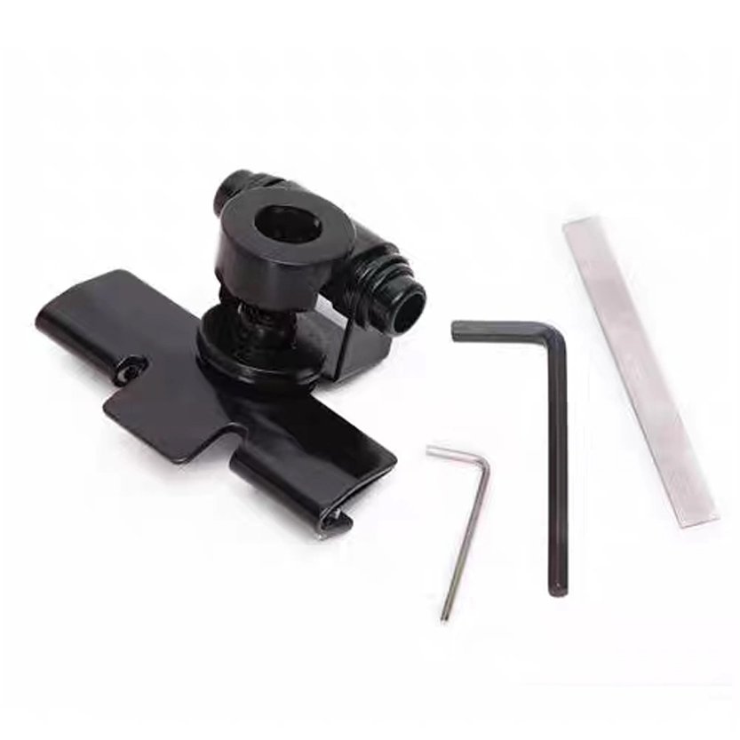 Mobile decorative antenna 0mhz SUPER9 antenna black stainless steel whip red antenna with black RB400 bracket for decoration