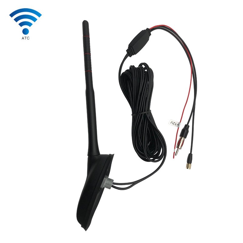 cross-border directly sold car DAB FM/AM ANTENNA booster high frequency 88-108mhz Car roof radio antenna
