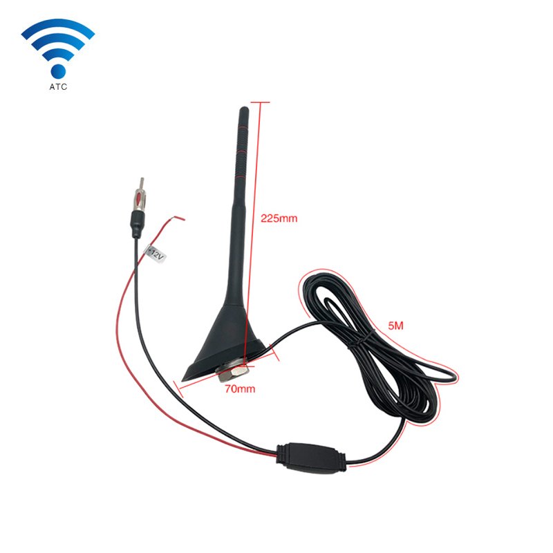 cross-border directly sold car DAB FM/AM ANTENNA booster high frequency 88-108mhz Car roof radio antenna