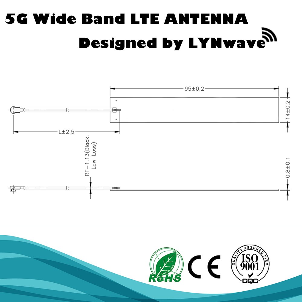 ODM OEM JDM Embedded PCB Sub 6GHz 4G 5G Antenna for Car