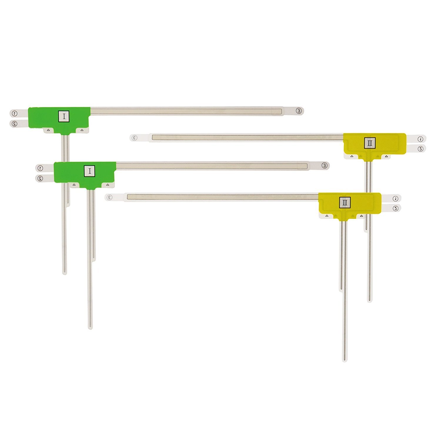 Antenna factory supply Japan& Brazil best indoor ISDB-T car film antenna tv gps combo antenna