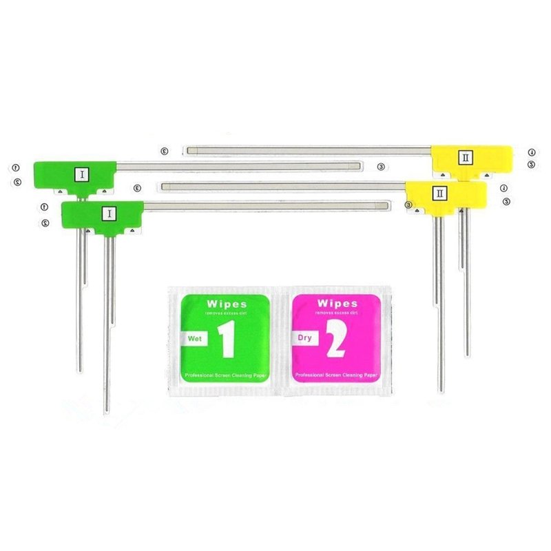 Antenna factory supply Japan& Brazil best indoor ISDB-T car film antenna tv gps combo antenna