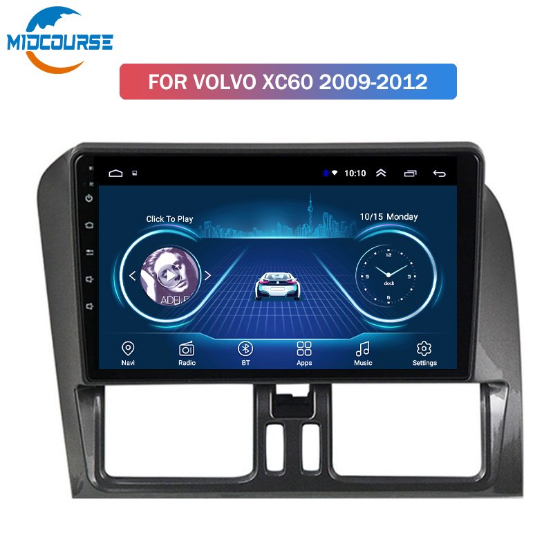 Android 10.0 GPS Navigation Radio Player for Volvo XC60 2009-2012 Video Player Stereo Headuint Free Gps Map(bfd7bcd0)