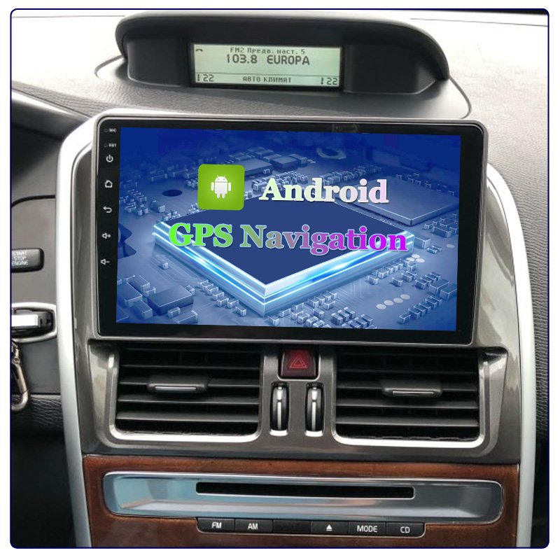 Android 10.0 GPS Navigation Radio Player for Volvo XC60 2009-2012 Video Player Stereo Headuint Free Gps Map(bfd7bcd0)