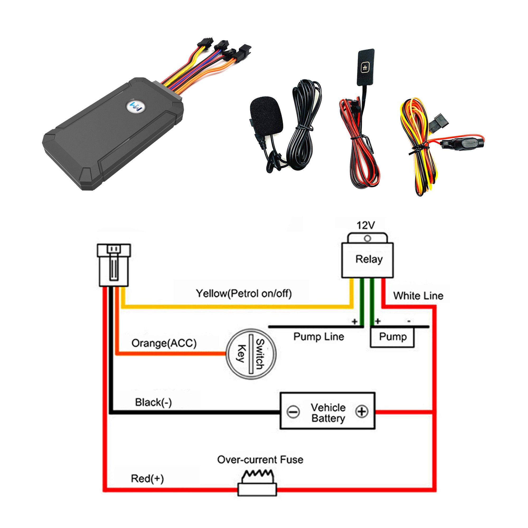 3G Anti-lost Mini Motorcycle GPS Tracking System Tracking Device for Electric Bikes Scooter