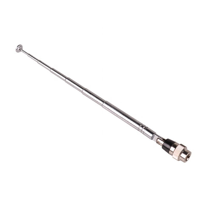 BNC Male Telescopic Radio Antena VHF UHF Dual Band Antenna For Radio