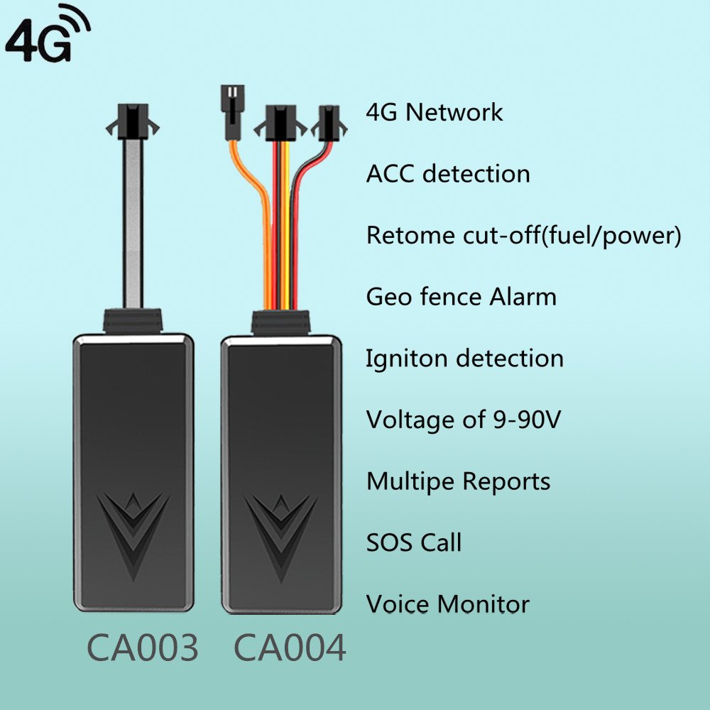 Real-Time Mini GPS Tracker ET004 Manufacturer's Motorcycle Car Truck Vehicle GPS Tracking Device