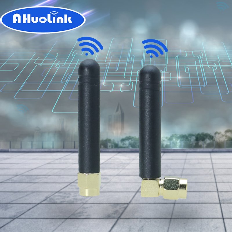 Factory Price 5cm Satellite vhf Antenna Telecommunication Gsm rubber Antenna Signal Booster 433Ghz Router Wifi Antenna