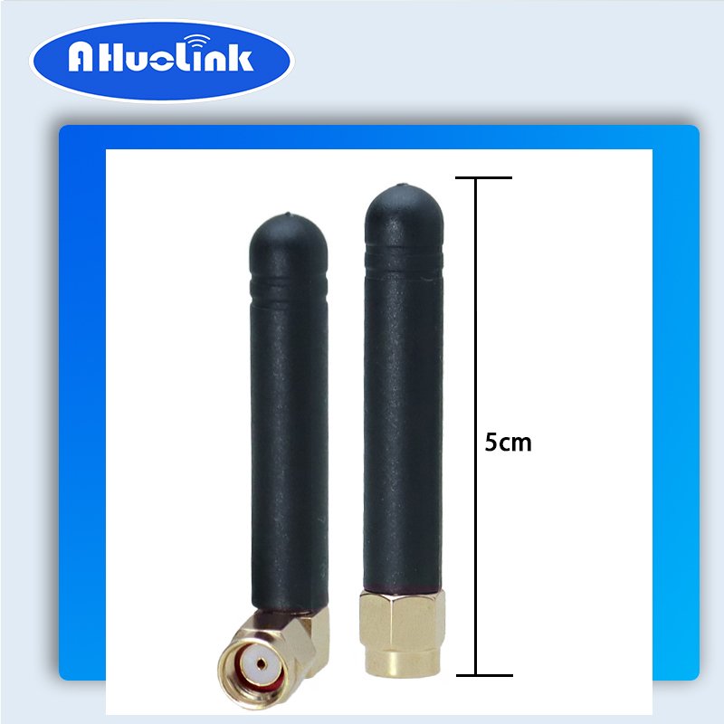 Factory Price 5cm Satellite vhf Antenna Telecommunication Gsm rubber Antenna Signal Booster 433Ghz Router Wifi Antenna