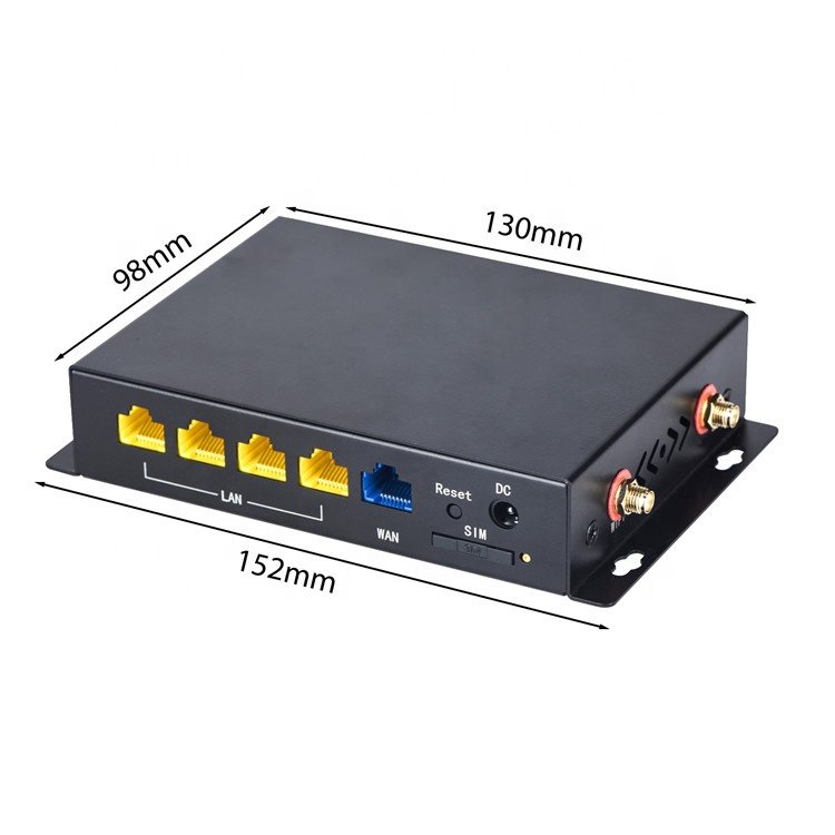 3g/4g Metal Shell Industrial Wireless Router 4g Lte Modem Wifi Router for Car/Game