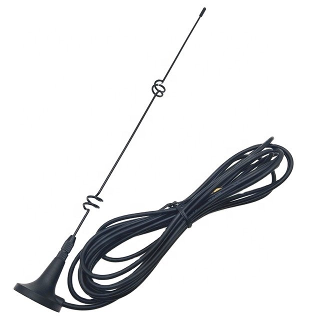 2024 868MHz UHF VHF Mobile Car Antenna Mini magnetic base satellite TV Antenna With SMA Cable