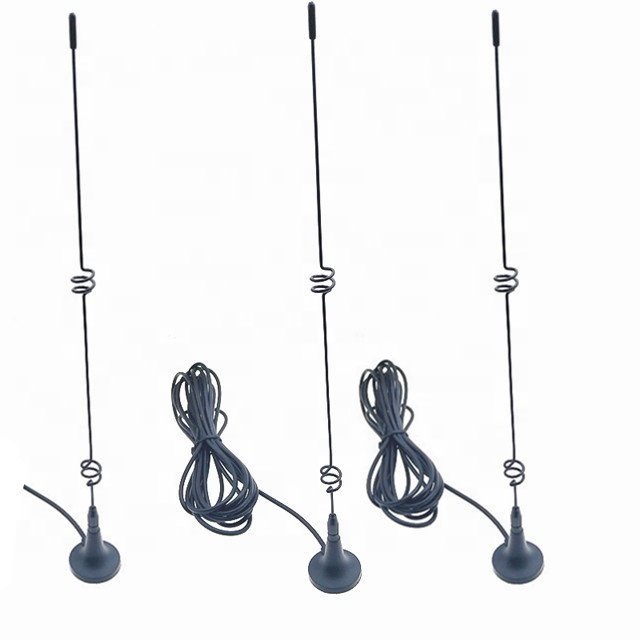 2024 868MHz UHF VHF Mobile Car Antenna Mini magnetic base satellite TV Antenna With SMA Cable