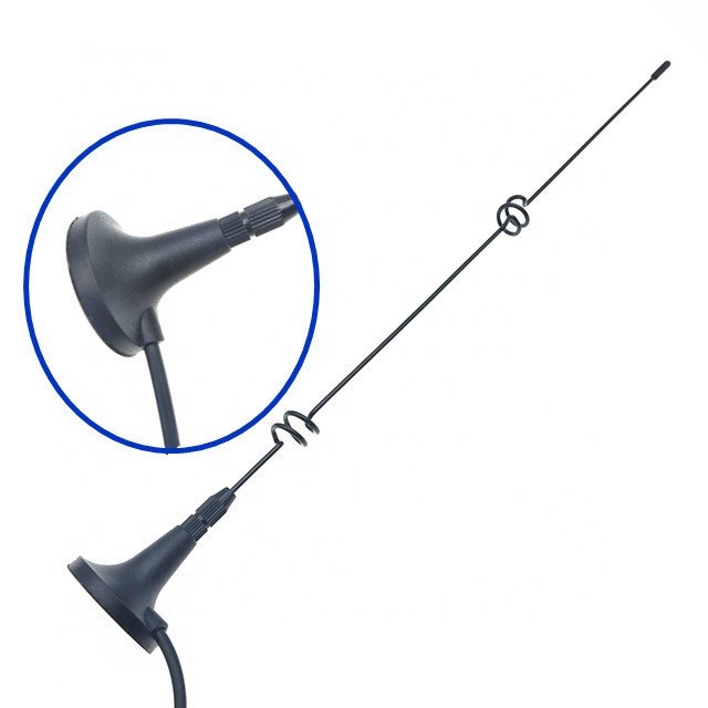 2024 868MHz UHF VHF Mobile Car Antenna Mini magnetic base satellite TV Antenna With SMA Cable