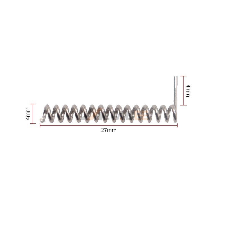 Copper Helical Antenna 868mhz Spring Wire Antenna