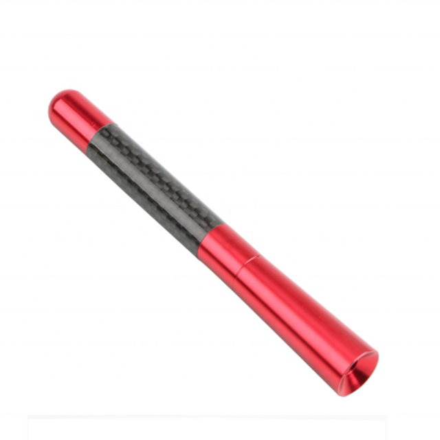 12CM Car Styling Universal Car Auto Antenna Carbon Fiber Car Roof Modified Decoration Antennas