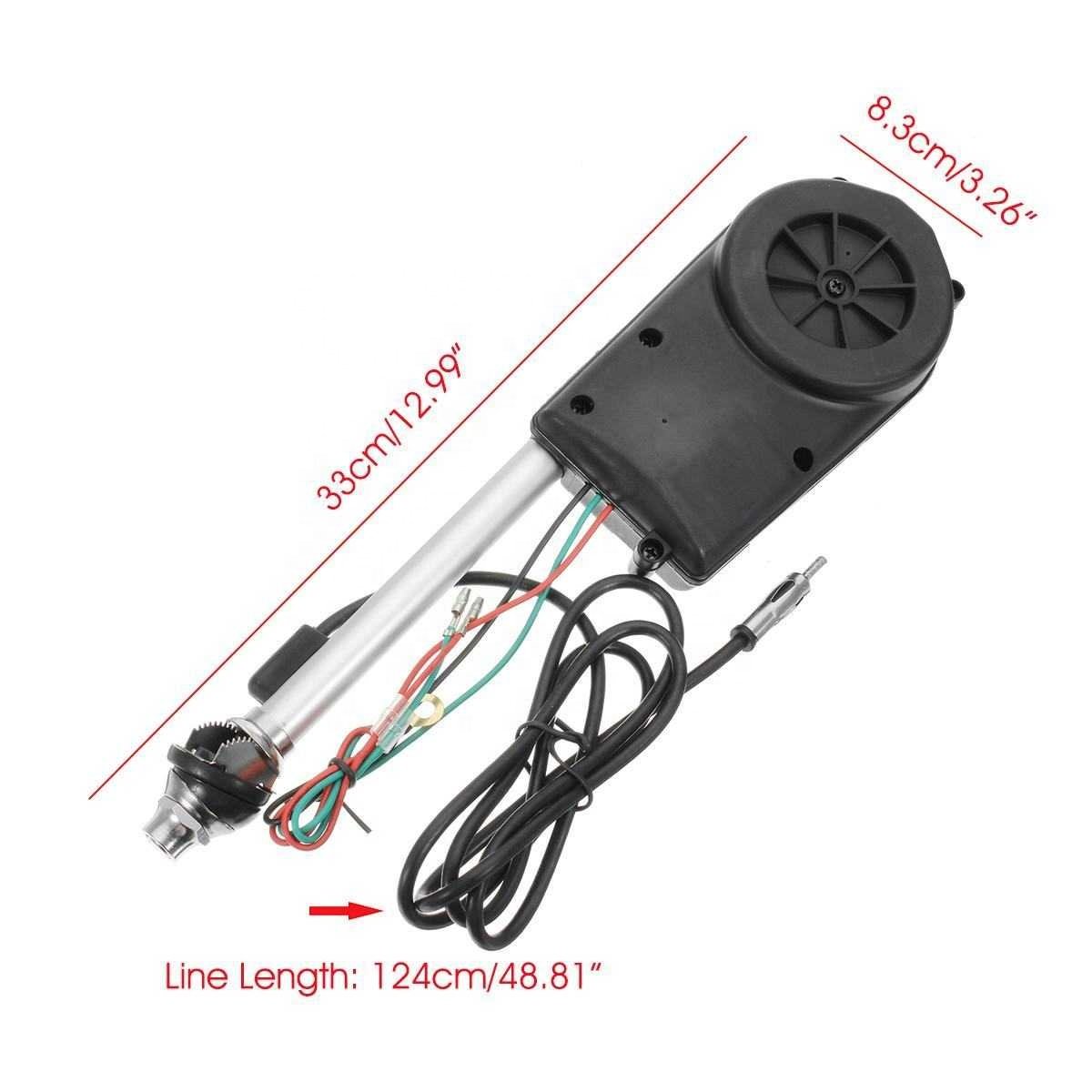 Automotive Styling 12V FM / Am Automatic Universal Telescopic Antenna Car Antenna (electric) Radio Fast Standard Transporta