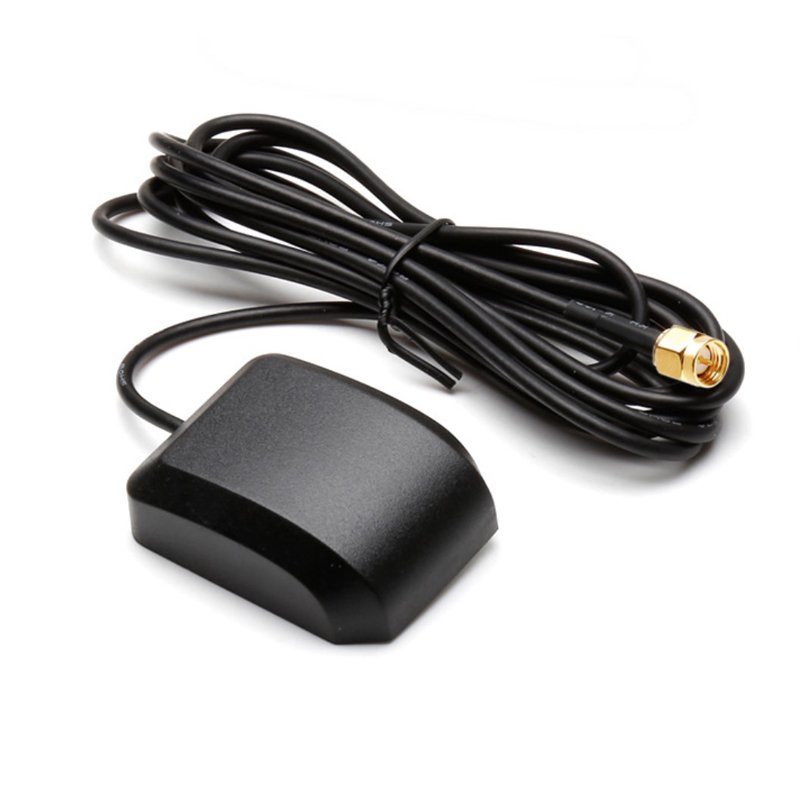 1575.42mhz Car Gps Antenna Communication Antenna With Rg174 Cable Sma Male Connector Magnetic Mounting base