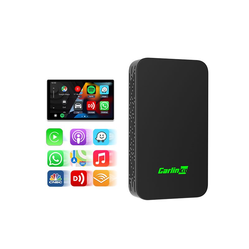 Carlinkit 50 Smart Smart Radio Car Play Android AI Box Adapter Wireless Carplay Carlink Kit 5.0 for Iphone Android Phone Audi