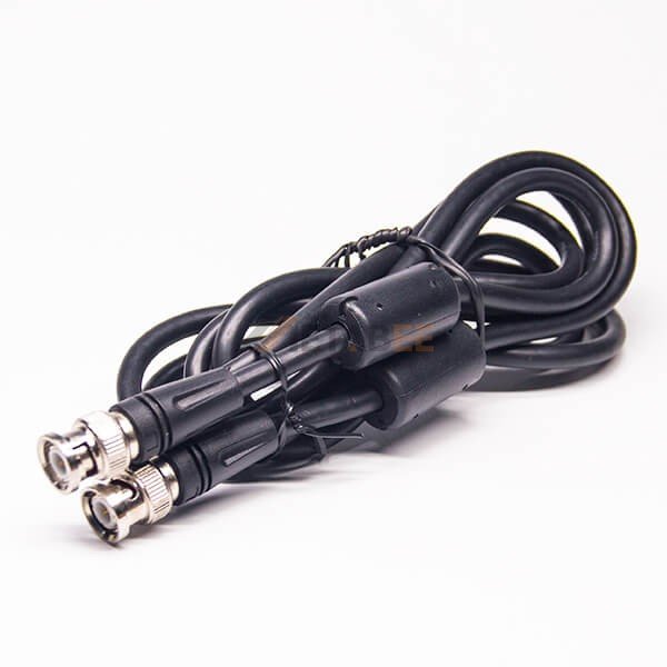 BNC Male Connector to Male SDI Camera Coaxial Cables CCTV 4K Security Connect DC for RG58 Cable