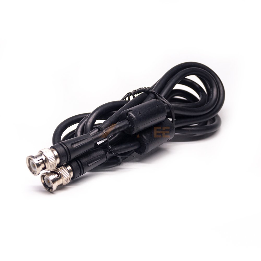 BNC Male Connector to Male SDI Camera Coaxial Cables CCTV 4K Security Connect DC for RG58 Cable