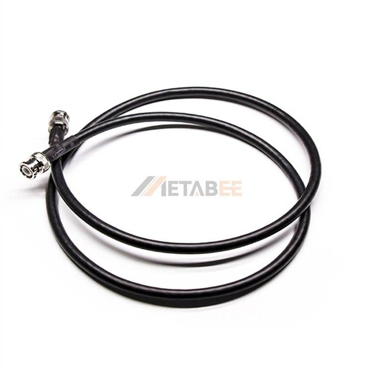 BNC Male Connector to Male SDI Camera Coaxial Cables CCTV 4K Security Connect DC for RG58 Cable