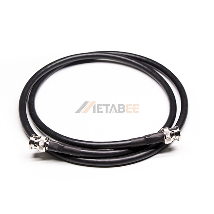 BNC Male Connector to Male SDI Camera Coaxial Cables CCTV 4K Security Connect DC for RG58 Cable