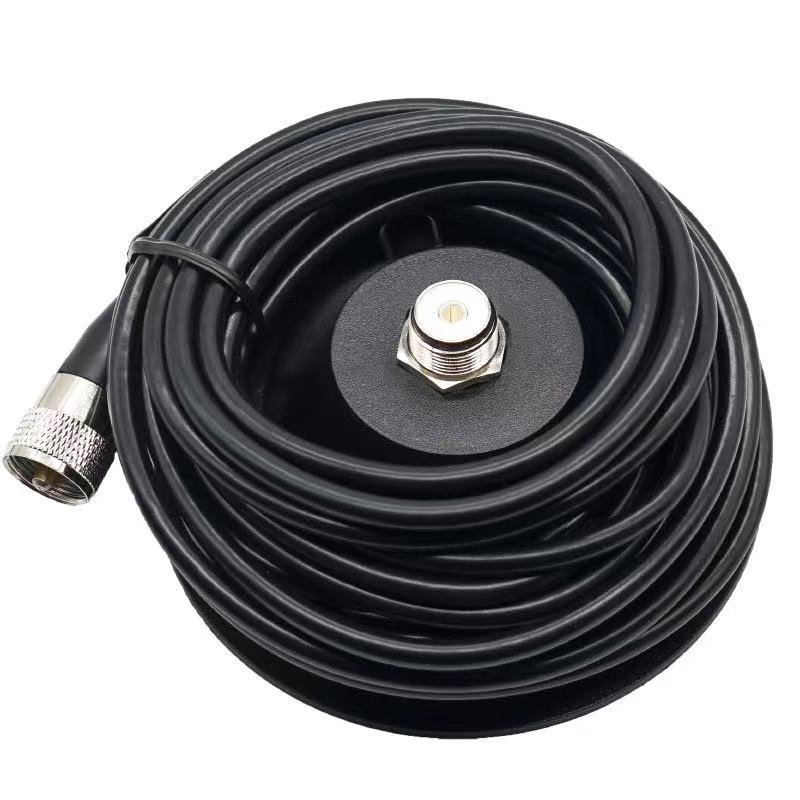 Drop Shipping Mount Magnetic Base with 5M/16.4ft Coaxial Cable for Bus Car Mobile Radio Antenna 90mm/120mm Diame Stable