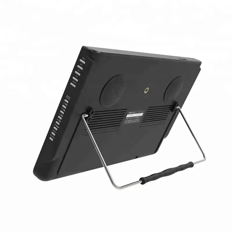 1080P Full Hd Car Digital Mini Tv Dvb T2 Tv Tuner Portable Tv With Two Antenna