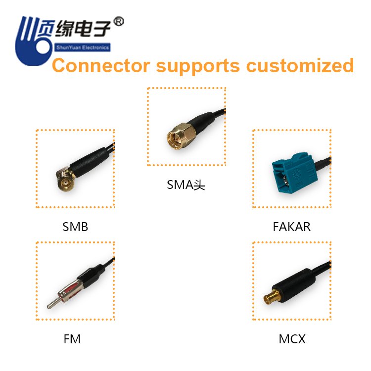 GPS Car Roof Modern Style Car TV Antenna Shark Fin Antenna Car Antenna