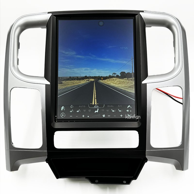 13" Android Radio Touch Screen GPS Antenna Car Stereo Smart Navigation System for Dodge Ram 1500 2500 2013 - 2018