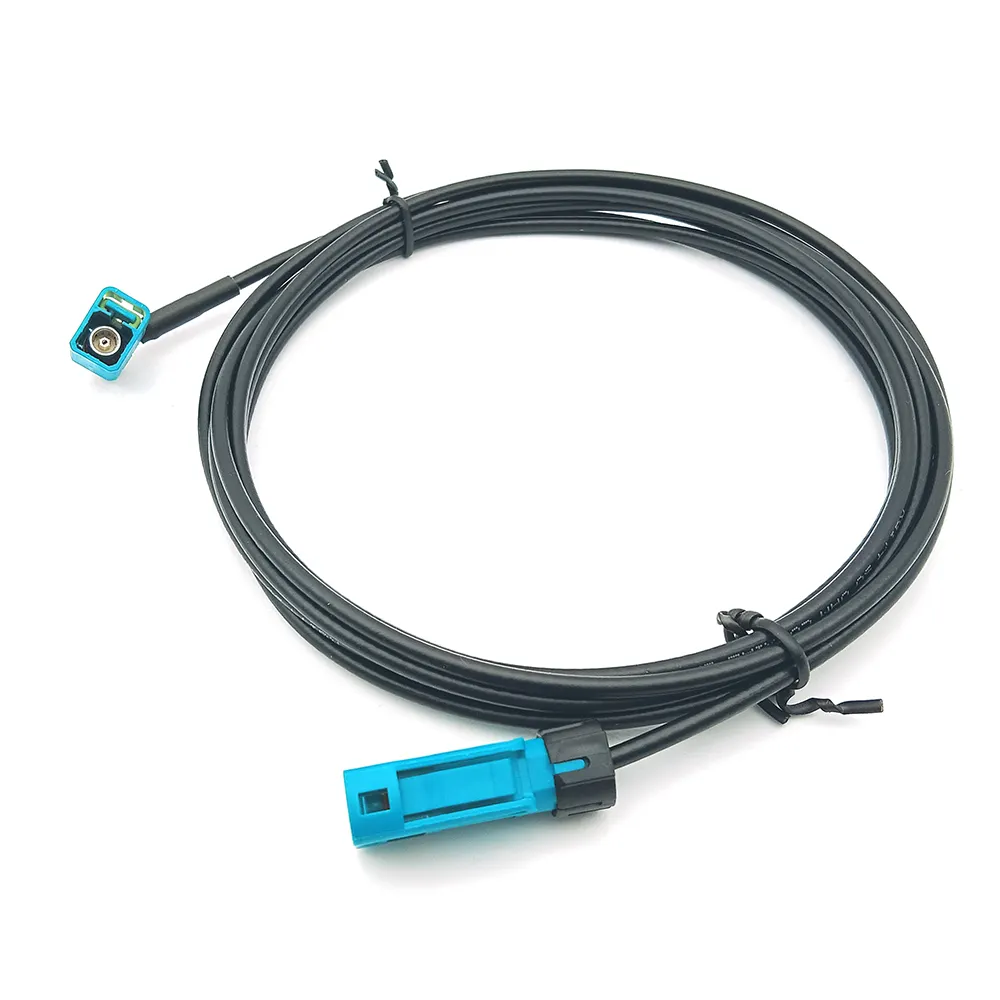 Waterproof Fakra Z Code Straight Fakra Female to Right Angle Fakra Jack Pigtail RG174 Low Lose Cable for Car Radio GPS Satellite