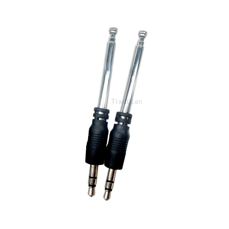 External Mobile Phone Car Telescopic Wireless Antenna DC 3.5mm FM Radio Antenna
