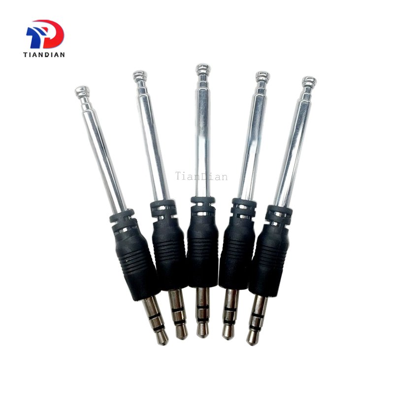 External Mobile Phone Car Telescopic Wireless Antenna DC 3.5mm FM Radio Antenna