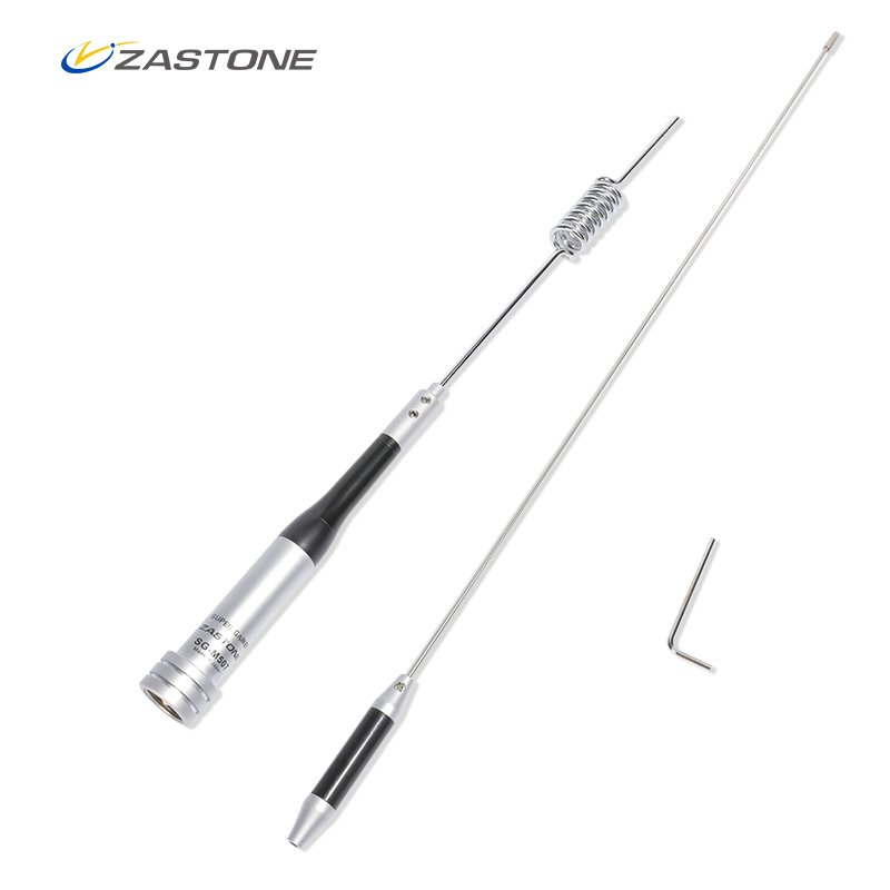 Zastone Walkie Talkie Car Vehicle Antenna Dual Band Radio Antenna UHF/VHF 144/430MHz for Ham Radio