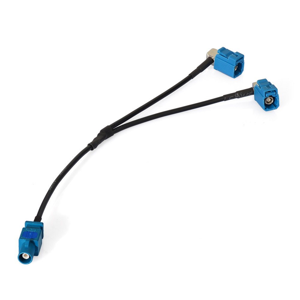 GPS Antenna Cable Universal Fakra Y Adapter/Splitter for Car Stereo Upgrade BMW VW AUDI BENZ Auto Radio Antenna Cable