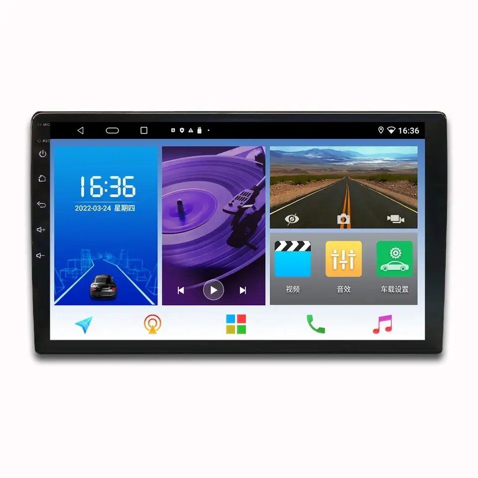 Universal Car Android Player T5 Double Recording with AHD 1080p Camera Car Multimedia Player