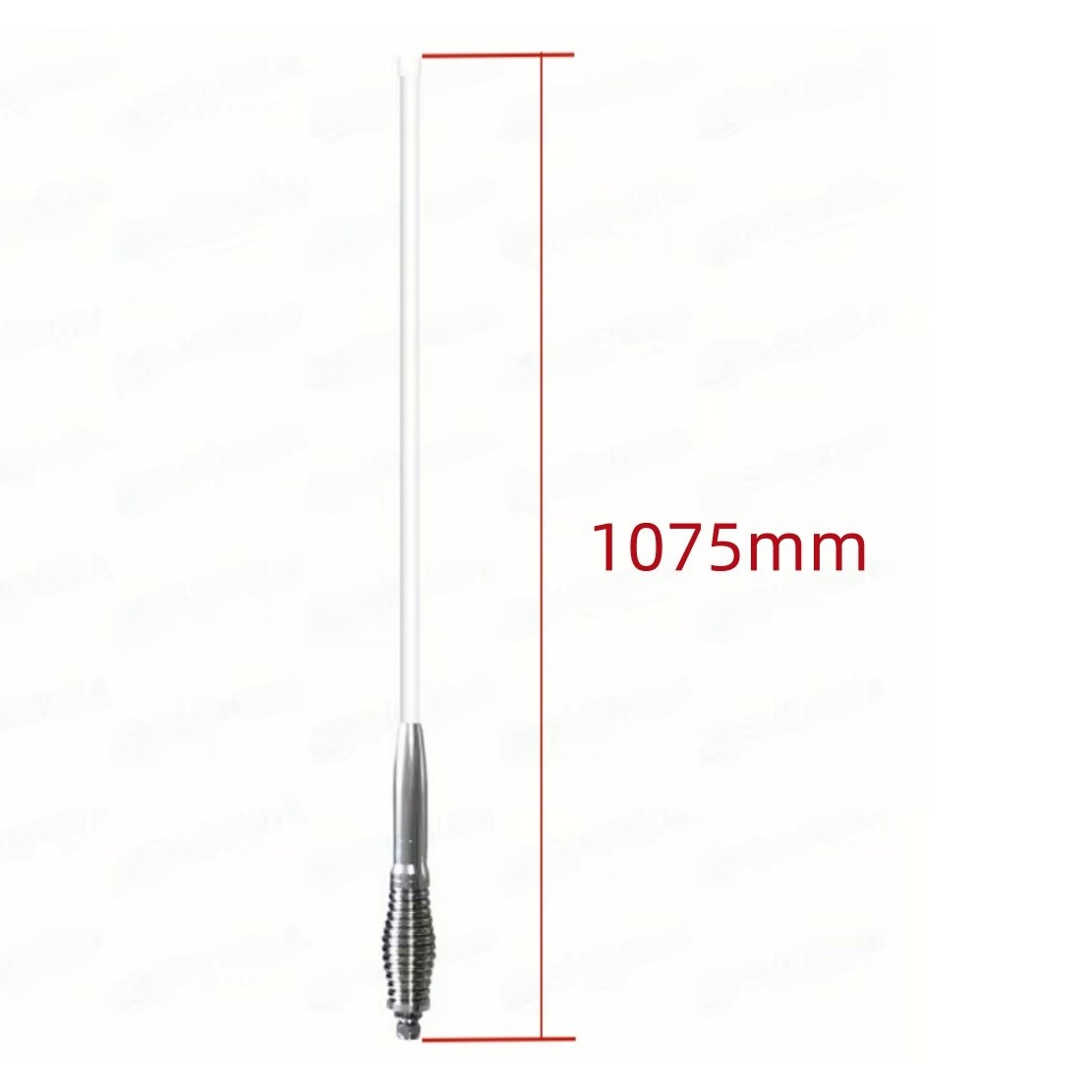 Omni 447MHz 4G 6.5dBi 4x4 Off-Road Antenna with Heavy-Duty Spring Fiberglass SMA Connector for Mobile Car Radio