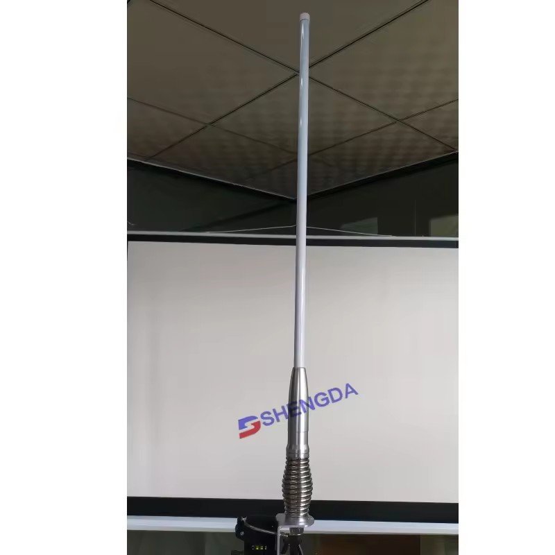 Omni 447MHz 4G 6.5dBi 4x4 Off-Road Antenna with Heavy-Duty Spring Fiberglass SMA Connector for Mobile Car Radio