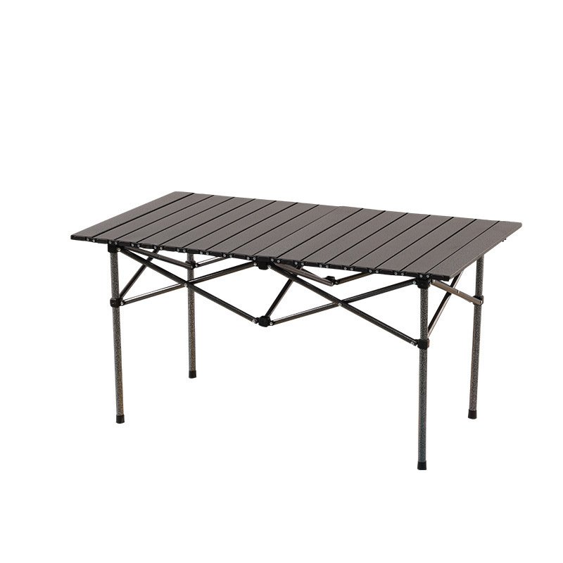 Outdoor Folding Tables and Chairs Portable Aluminum Alloy Table Camping Picnic Outing Car Barbecue Home Egg Roll Table
